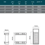 جاشوینده ریل پهلو پلاتین (چپ و راست) - Image 3