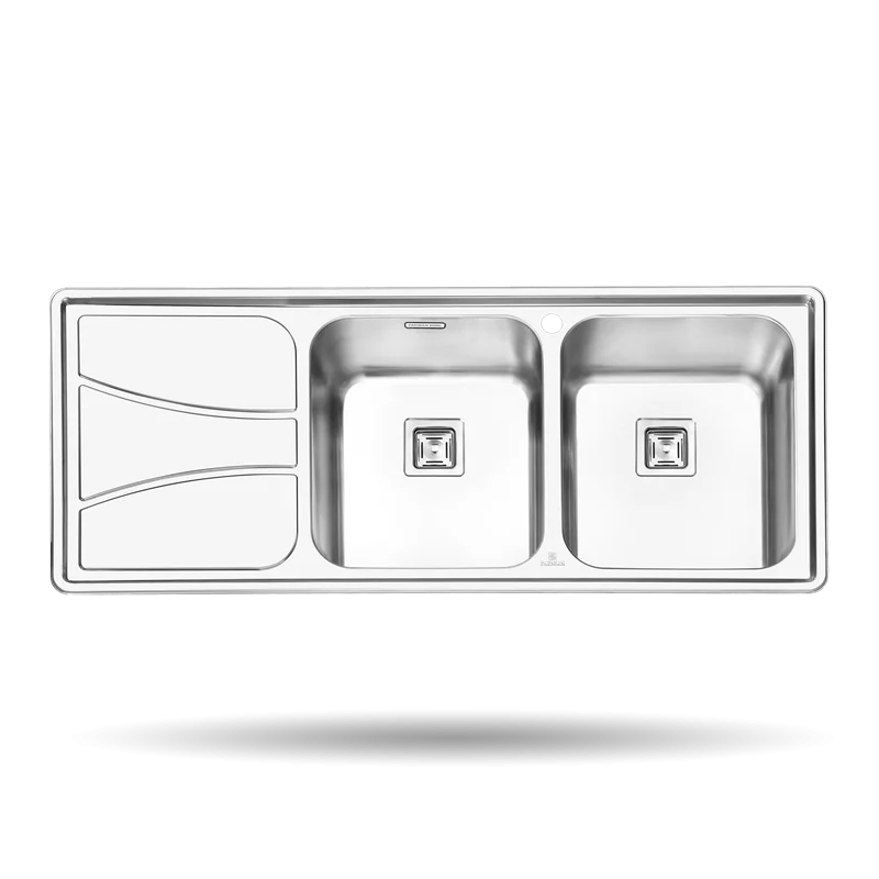 099672 سینک توکار پرنیان استیل کد PS1212 - Image 1