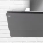 هود شیشه‌ای نقره‌ای مات مستر پلاس مدل H 915 - تصویر 5