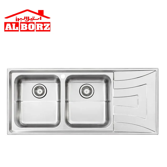 4026e2 سینک توکار استیل البرز کد 736 - Image 1