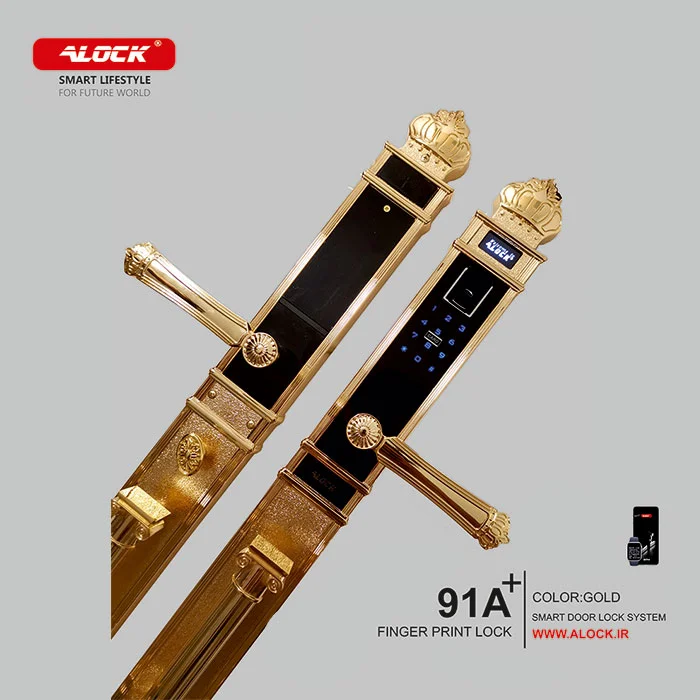 491002 دستگیره هوشمند کلاسیک ALOCK مدل +91A - Image 1