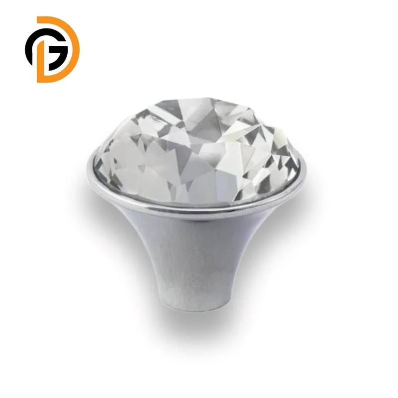 57df9f دستگیره کریستالی RED مدل HA277 کروم - Image 1