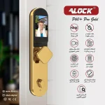 دستگیره هوشمند تشخیص چهره و چشمی دار ALOCK مدل P60+ Pro - Image 3