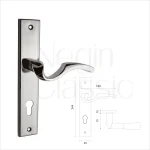 دستگیره پلاک نگین کلاسیک مدل 7004