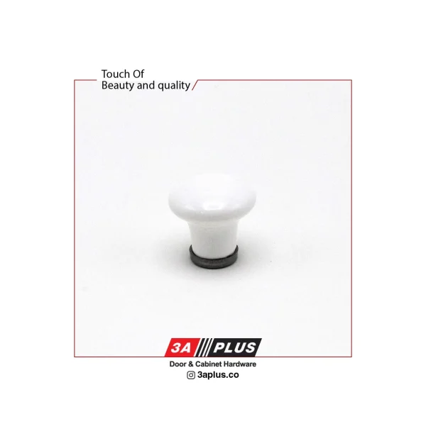 دستگیره کابینت تک پیچ 3آ پلاس (3A PLUS) مدل ECO CERAMIC - Image 2