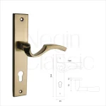 دستگیره پلاک نگین کلاسیک مدل 7004 - Image 2
