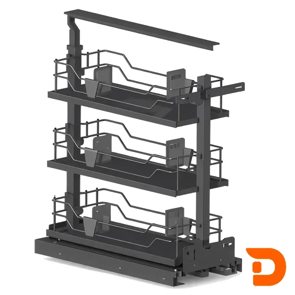 سوپر کف ریل سه طبقه پلاتین پرو یونیت 30 تا 50