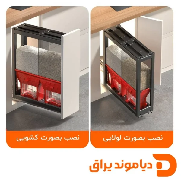 جا برنجی کشویی پگانی