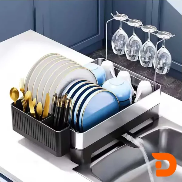 آبچکان رومیزی ملونی EuroDesign استیل کد 9162 - Image 2