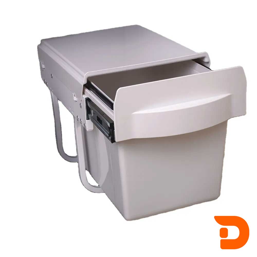 سطل زباله 20 لیتری ملونی کد 9034 1 سطل-ریلی-9034