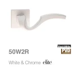 دستگیره رزت بهریزان کد 50W2R سفید
