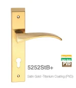 دستگیره پلاک بهریزان مدل 5252StB طلایی خش دار