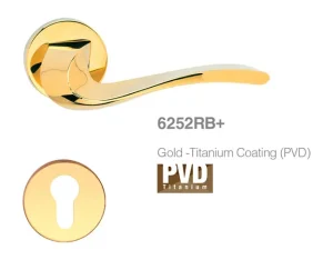 دستگیره رزت بهریزان 6252RB طلایی تیتانیوم