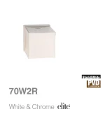 دستگیره رزت بهریزان 70W2R سفید