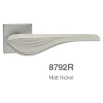 دستگیره رزت بهریزان کد 8792R رنگ نیکل مات