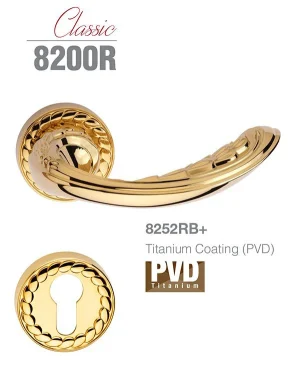 دستگیره رزت هبریزان رنگ طلایی مدل +825RB