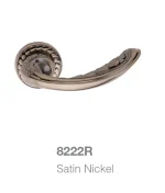 دستگیره دو تیکه کلاسیک بهریزان کد 8222R نیکل خش دار