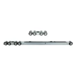 مکانیزم تک درب ریلی آویز سارو کد SSD-02 - Image 3