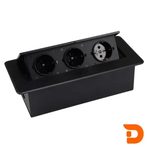 پریز-توکار-پلاتین-1070-مشکی