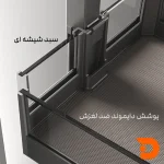 سوپر ایستاده شیشه ای یونی هوپر سری Mona