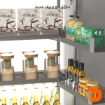 سوپر یخچالی شیشه ای یونی هوپر سری Mona کد WB1208S - Image 5
