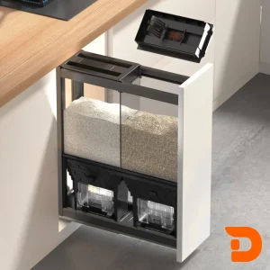 جا برنجی کشویی کابینت ملونی کد 9218
