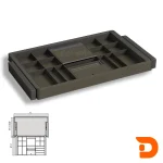 جای اکسسوری ریلی یونی هوپر سری Leka کد WS4172