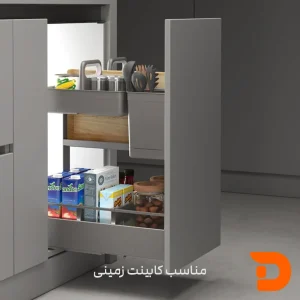 سوپری کابینت زمینی چندمنظوره یونی هوپر سری Mona