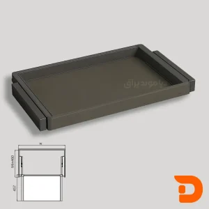 کشو لباس چرمی یونی هوپر سری Leka کد WS4173S