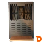 آبچکان توکار 45×30 مشکی برازا