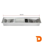 آبچکان توکار 80 سانت استیل