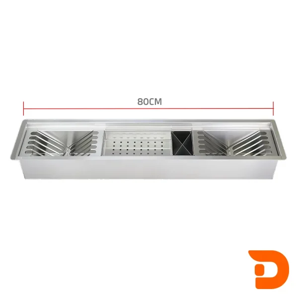 آبچکان توکار 80 سانت استیل