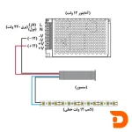 آموزش نصب سنسور درب کابینتی تایمر دار